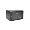 Armário rack de parede Digitus DN-W19 06U/450/B 6U, preto