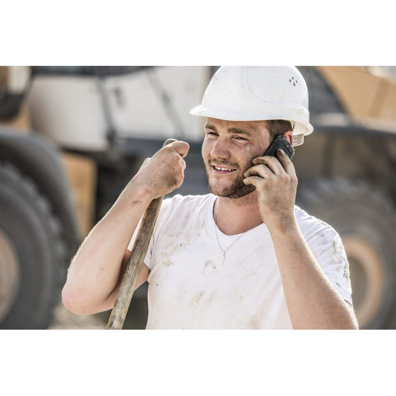 RugGear RG150 telemóvel resistente com teclas, Dual SIM, preto