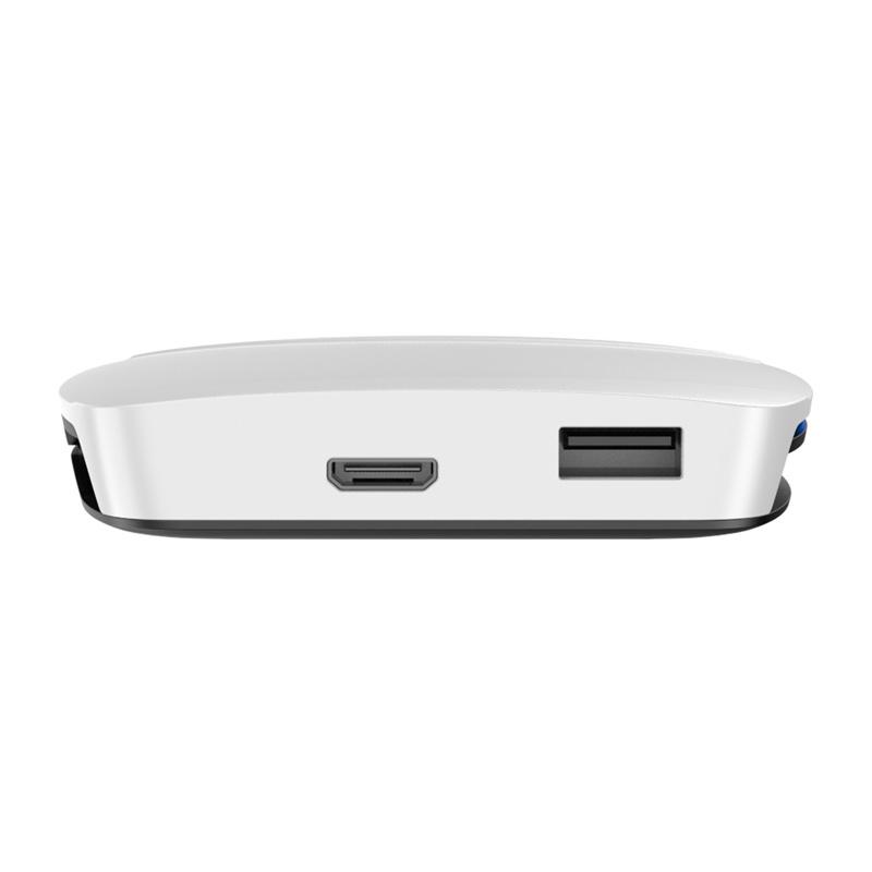 Carlinkit CPC200-Tbox UHD adaptador sem fios para CarPlay/Android Auto, com porta USB-A