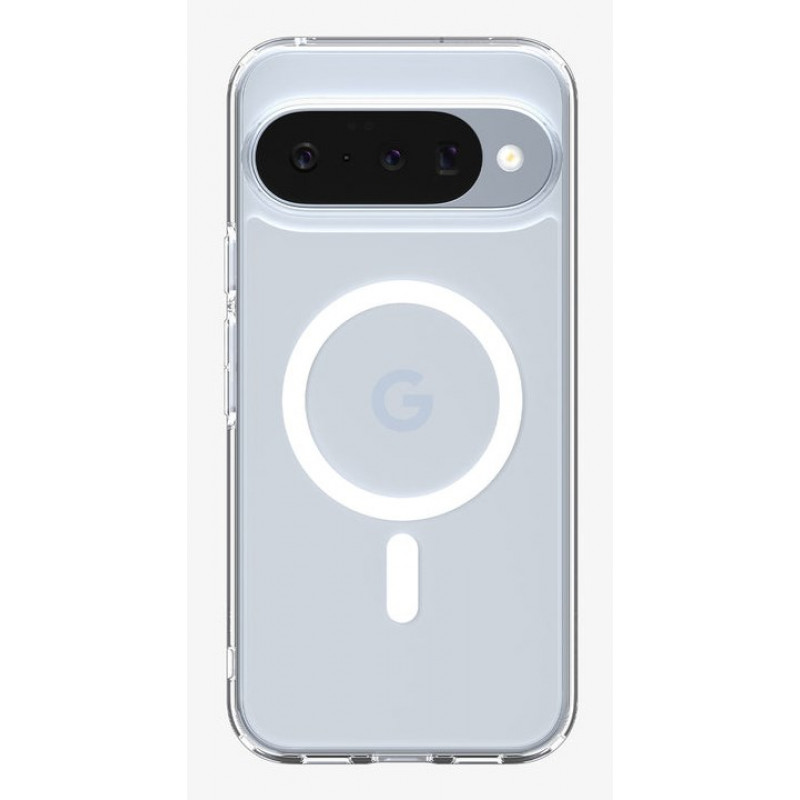Spigen Ultra Hybrid MagSafe capa para Google Pixel 10 Pro / Pixel 10, branca transparente