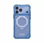 Skinarma Saturn MagSafe capa com suporte rotativo para iPhone 18 Pro Max / 17 Pro Max, azul