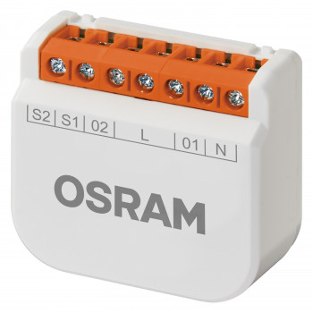 Osram SMART+ WiFi módulo de interruptor, 2 canais, branco