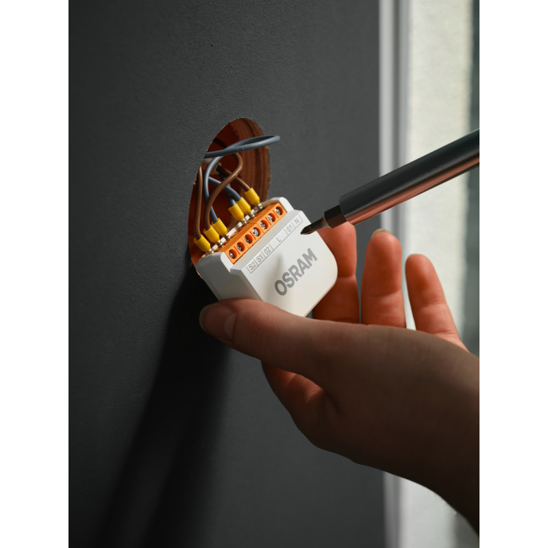 Osram SMART+ WiFi módulo de interruptor, 2 canais, branco