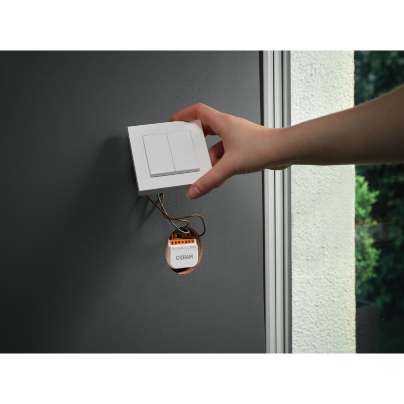 Osram SMART+ WiFi módulo de interruptor, 2 canais, branco