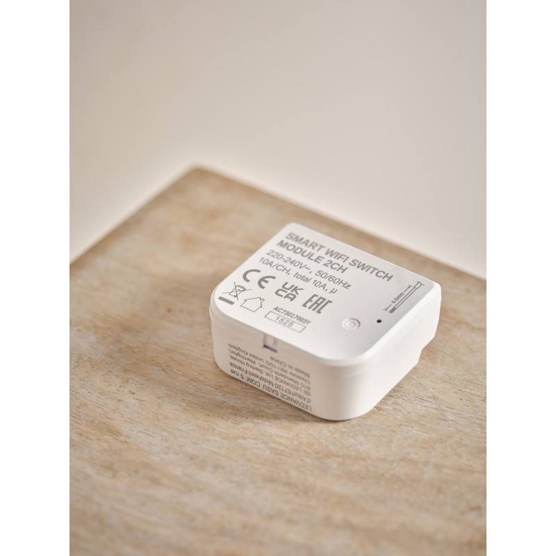 Osram SMART+ WiFi módulo de interruptor, 2 canais, branco