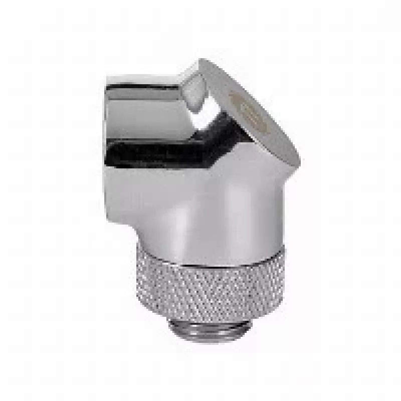 Thermaltake Pacific G1/4 adaptador de 90 graus, cromado