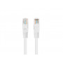 Lanberg PCU5-20CC-0050-W cabo de rede CAT.5E UTP, 0,5 m, branco (10 unid.)