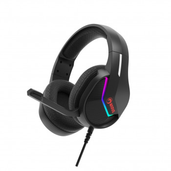 Marvo Tactic 40 H8618 BK auscultadores para jogos, com fio, RGB, pretos
