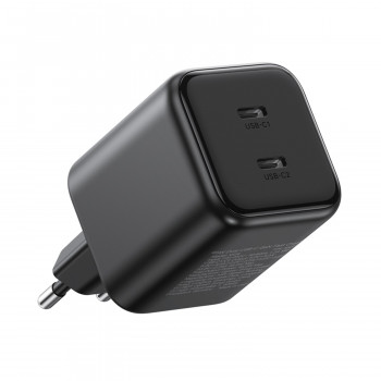 Ugreen X526 carregador 45 W, 2 x USB-C, GaN, preto