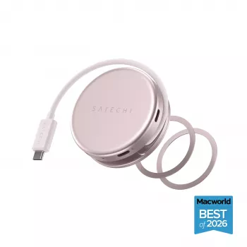 Satechi OntheGo ST-POTG5P adaptador multiportas 5 em 1, Blush