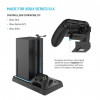 Fixed FIXXB-MCS-BK estação multifunções para Xbox Series X/S, preta