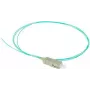 ACT RL8695 cabo de fibra ótica SC pigtail, 1 m, OM3, LSZH, aqua