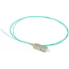 ACT RL8695 cabo de fibra ótica SC pigtail, 1 m, OM3, LSZH, aqua