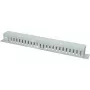Wirewin KRP 1U painel de gestão de cabos de 19 polegadas 1U com tampa, cinzento RAL7035
