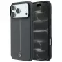 Mercedes Leather Semi Wrap with Iconic Line MagSafe capa para iPhone 18 Pro Max / 17 Pro Max, antracite