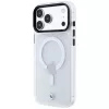 BMW Sign Frosted IML & Metal Logo MagSafe capa para iPhone 18 Pro Max / 17 Pro Max, transparente