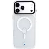 BMW Sign Frosted IML & Metal Logo MagSafe capa para iPhone 18 Pro Max / 17 Pro Max, transparente