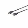 Wentronic 77473-E cabo HDMI, 3 m, 3D, Ethernet, 4K 60 Hz, banhado a ouro
