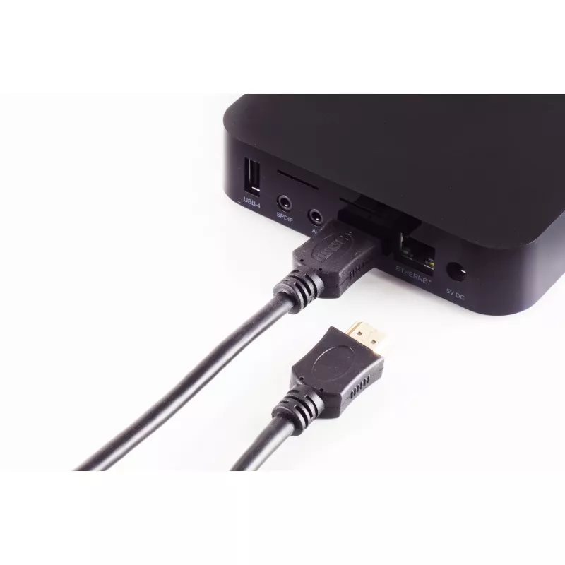 Wentronic 77473-E cabo HDMI, 3 m, 3D, Ethernet, 4K 60 Hz, banhado a ouro