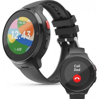 Hama 00178668 relógio inteligente para crianças com GPS, botão SOS e função de chamadas