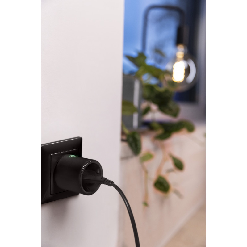Osram SMART+ MATTER Plug EU ficha inteligente, preta