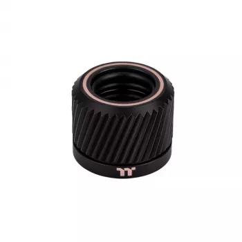 Thermaltake Pacific SF CL-W389-CA16MK-A conector de compressão para tubo rígido de 16 mm de diâmetro exterior, preto mate