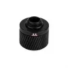 Thermaltake Pacific SF CL-W389-CA16MK-A conector de compressão para tubo rígido de 16 mm de diâmetro exterior, preto mate