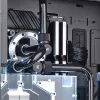 Thermaltake Pacific SF CL-W389-CA16MK-A conector de compressão para tubo rígido de 16 mm de diâmetro exterior, preto mate