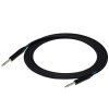 SSQ JMPJMP2 Pro cabo de áudio, jack mono de 6,3 mm para jack mono de 6,3 mm com conectores Neutrik, 2 m