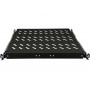 Alantec SA-PW-19-1U-370-4-C prateleira extraível de 19″ 1U para armários de servidor, 370 mm de profundidade, 4 pontos de fixação, preta