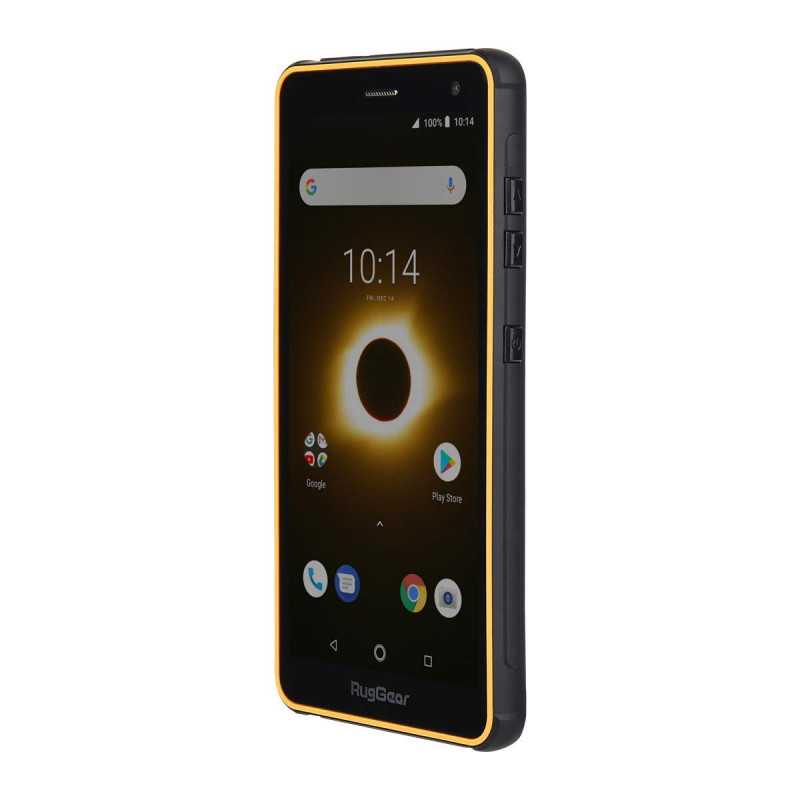 RugGear RG650 Dual smartphone, 5,5 polegadas, preto e amarelo
