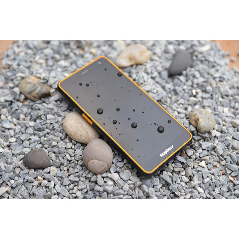RugGear RG650 Dual smartphone, 5,5 polegadas, preto e amarelo