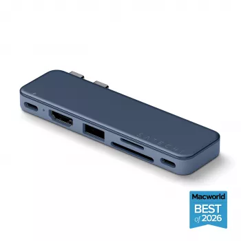 Satechi USB-C Snap Hub ST-HUSNB, índigo