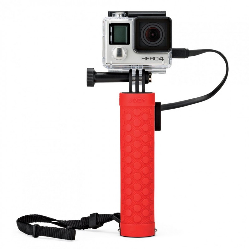 Joby JB01386 punho de bateria para câmara digital, vermelho