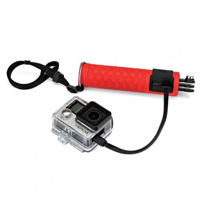 Joby JB01386 punho de bateria para câmara digital, vermelho