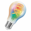Osram SMART+ MATTER Filament Multicolor Classic A40 lâmpada inteligente, E27, 4,8 W, RGBW, Wi-Fi