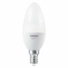 Osram SMART+ MATTER Multicolor Classic B40 lâmpada inteligente, E14, 4,9 W, RGBW, Wi-Fi