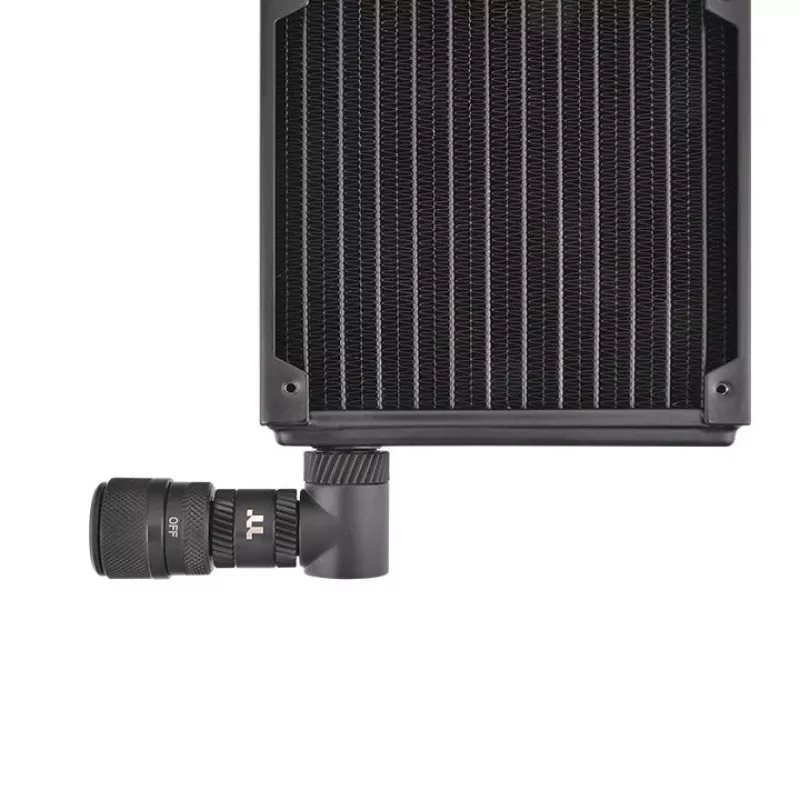Thermaltake Pacific SF extensor de ligação macho-macho CL-W391-CU00MK-A, 30 mm, preto mate, DIY LCS