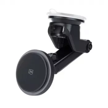 3mk MagCharger 15 W suporte de automóvel para telemóvel com carregamento sem fios, preto