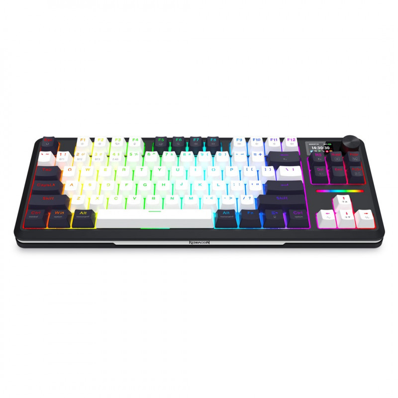 Redragon Wildslash LCD Pro K746WB-RGB-PRO teclado para jogos