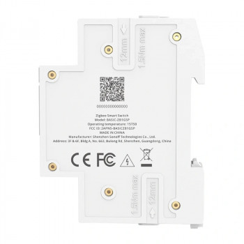 SONOFF BASIC-ZB1GSP interruptor inteligente Zigbee, calha DIN, 32 A