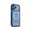 Skinarma Atlas capa com MagSafe e suporte rotativo para iPhone 18 Pro Max / 17 Pro Max, azul
