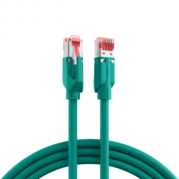 EFB Elektronik K8053.40 cabo de rede RJ45 Cat.6A S/FTP LSZH, 40 m, verde