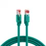 EFB Elektronik K8053.40 cabo de rede RJ45 Cat.6A S/FTP LSZH, 40 m, verde
