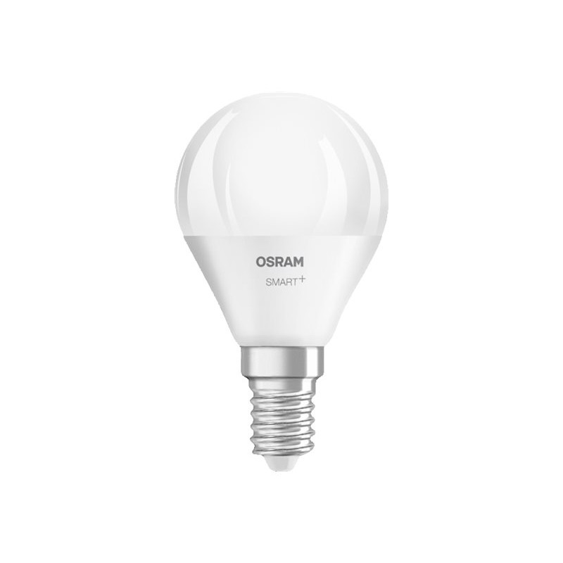 Osram SMART+ MATTER Multicolor Classic P40 lâmpada inteligente, E14, 4,9 W, RGBW, Wi-Fi