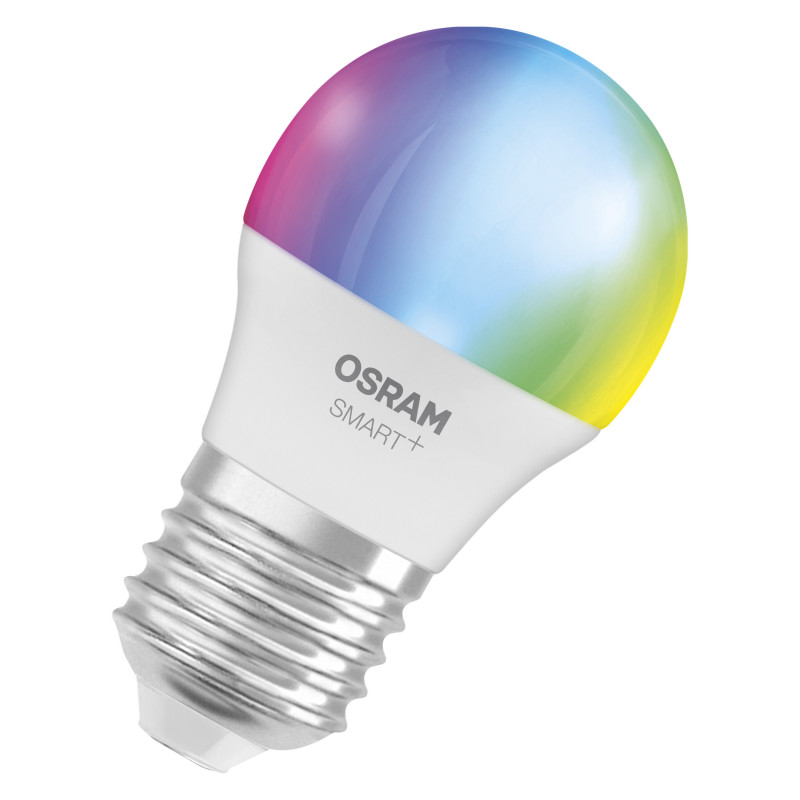 Osram SMART+ MATTER Multicolor Classic P40 lâmpada inteligente (1 un.), E27, 4,9 W, RGBW, Wi-Fi