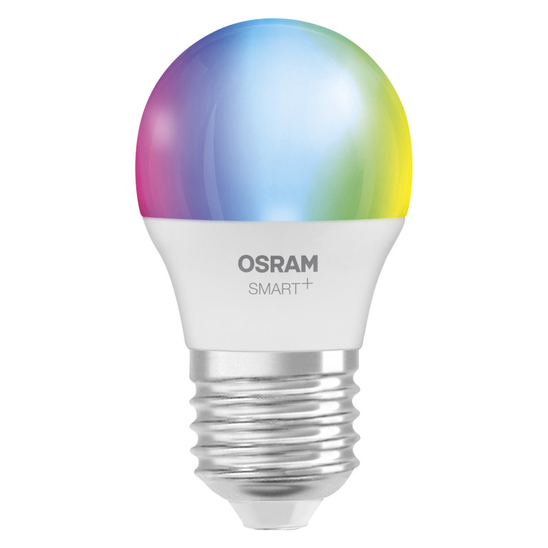 Osram SMART+ MATTER Multicolor Classic P40 lâmpada inteligente (1 un.), E27, 4,9 W, RGBW, Wi-Fi