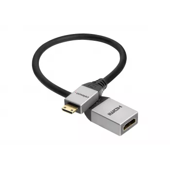 celexon adaptador Mini HDMI M/F com Ethernet, 2.0a/b, 4K, Professional