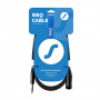 SSQ JSXM1 cabo de áudio, XLR macho – jack estéreo de 6,3 mm, 1 m