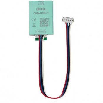 ACO CDN-USB-C cabo USB para programação de sistemas ACO, 9345